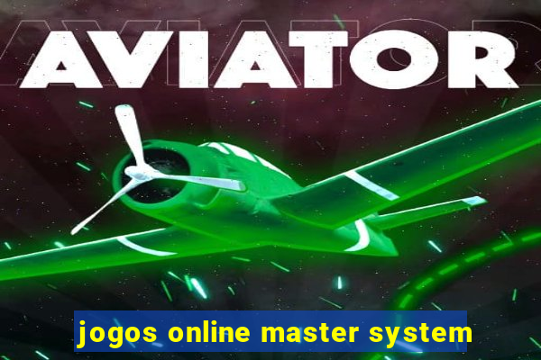 jogos online master system